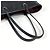 Borsa Tote Chanel in pelle di vitello martellata nera - vista 5