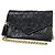 Borsa a tracolla Chanel in pelle nera