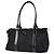 Borsa a mano Prada in nylon e pelle nera