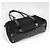 Borsa a mano Prada in nylon e pelle nera - vista 2