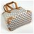 Borsa Tote Louis Vuitton Hampstead PM in Damier Azur - vista 2