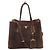 BORSA A MANO PRADA DOUBLE GM B2756T IN Camoscio SCAMOSCIATO TOTE BAG A TRACCOLLA