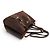 BORSA A MANO PRADA DOUBLE GM B2756T IN Camoscio SCAMOSCIATO TOTE BAG A TRACCOLLA - vista 4