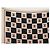 NEU CHANEL SCHACHBRETT LOGO CC AA8763 QUADRAT 90 SEIDENTWILL ROSA SCHAL - Ansicht 2