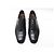 SCARPE VINTAGE JM WESTON 303 RICHELIEU PUNTA QUADRATA PELLE DI CAPRA NERA - vista 8