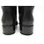 STIVILETTI CHANEL MEZZO VITTELLO WESTERN G26068 PELLE NERA LOGO CC 35 COWBOY BOOTS - vista 5