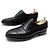 SCARPE JOHN LOBB BARAL DERBY PUNTA FLOREALE 10.5E 44.5 IN PELLE NERA