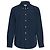 Burberry Roland Hemd aus blauer Baumwolle mit Karomuster