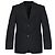 Balenciaga black wool double-breasted blazer