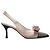 Chloé Alba zapatos slingback de satén rosa