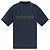 Camiseta Balenciaga Oversized de algodón azul marino con estampado de estrellas