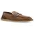 Mocassins Dolce & Gabbana en daim beige et cuir marron - vue 2