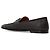 Mocassins en cuir marron Dolce & Gabbana - vue 3