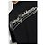 T-shirt nera con logo Dolce & Gabbana in cotone - vista 3
