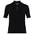 Dolce & Gabbana Geripptes Polo mit schimmernden Knöpfen