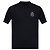 Polo Dolce & Gabbana in cotone blu con logo ricamato