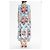Dolce & Gabbana Vestido de algodón con motivo floral - vista 3