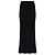 Gonna maxi a coste Balenciaga con logo nera