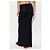 Gonna maxi a coste Balenciaga con logo nera - Ansicht 2