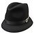 Cappello Gucci in lana e pelle