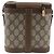 GUCCI GG Supreme Web Sherry Line Shoulder Bag PVC Beige 904 02 070 - vista 3
