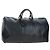 LOUIS VUITTON Epi Keepall 50 Boston Bag Noir M42962 LV