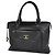 Borsa Tote Chanel in pelle di vitello martellata nera