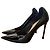 Escarpins Christian Dior en cuir verni noir