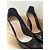 Escarpins Christian Dior en cuir verni noir - vue 3