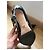 Escarpins Christian Dior en cuir verni noir - vue 8