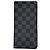 Louis Vuitton Black Damier Graphite Bi-Fold Geldbörse