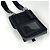 Borsa a tracolla Prada con placca logo in nero - vista 2