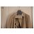 Trench Coat Marella en satén de algodón beige - vista 6