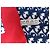 Foulard in seta monogramma Christian Dior Oblique Rosso Blu - vista 5