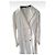VERSACE COLLECTION Langer weißer Baumwollblazer - Ansicht 6