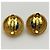 Orecchini a clip Chanel Coco Mark Blue and Gold - vista 5