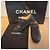 Chanel Sapatilhas em pele acolchoada preta - vista 19