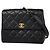 Borsa a tracolla Chanel Matelassé in nero