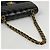Bolsa de ombro Chanel Matelassé em couro preto - vista 7