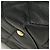 Borsa Tote Chanel in pelle di vitello martellata nera - vista 3