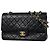 Borsa a tracolla Chanel Matelassé in pelle nera
