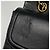 Borsa a tracolla Chanel Matelassé in pelle nera - vista 10