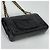Borsa a tracolla Chanel Matelassé in pelle nera - vista 2