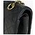 Borsa a tracolla Chanel Matelassé in pelle nera - vista 6
