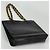 Chanel Shopper aus schwarzem Leder - Ansicht 2