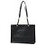 Borsa Tote Chanel in pelle di vitello martellata nera