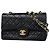 Borsa a tracolla Chanel Matelassé in pelle nera