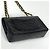 Borsa a tracolla Chanel Matelassé in pelle nera - vista 2