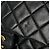Borsa a tracolla Chanel Matelassé in pelle nera - vista 5