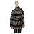 Isabel Marant Etoile Isabel Marant Étoile Chaqueta Blanket Aztec con flecos Negro Ecru - vista 12